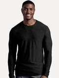 Camiseta Calvin Klein Swimwear Masculina Manga Longa UV Preto