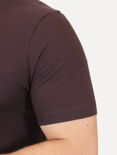 Camiseta Individual Masculina Comfort Logo Roxo