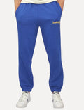 Calça Lacoste Masculina Moletom Jogger Print Logo Azul