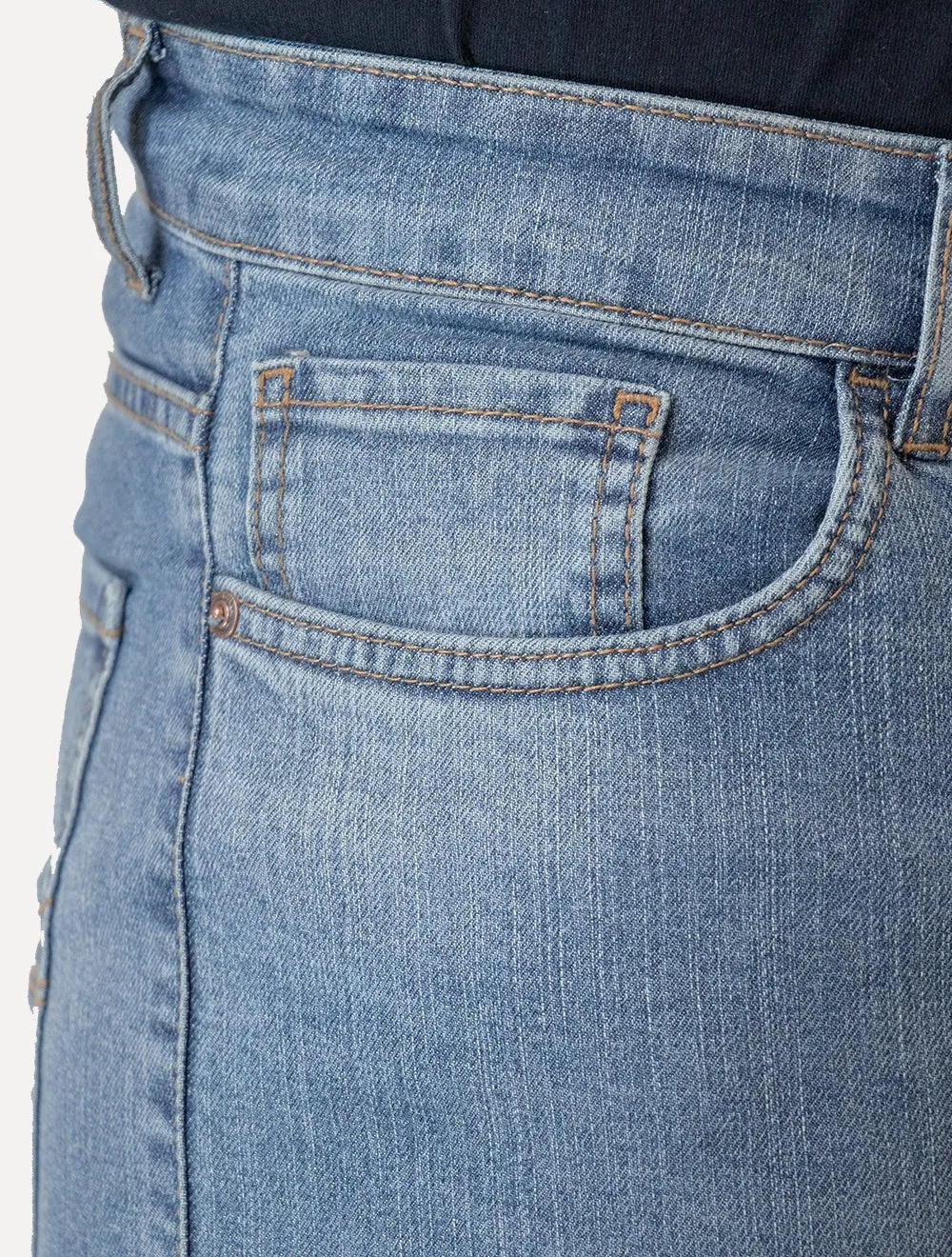 Calça Guess Masculina Jeans Skinny Dirty Azul Médio
