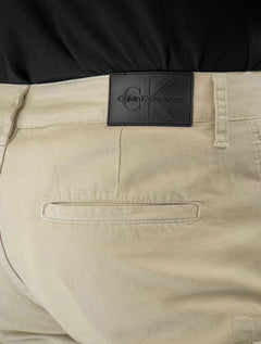 Bermuda Calvin Klein Jeans Masculina Cargo Color Jeans Areia