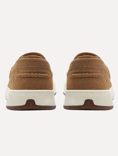 Tênis Reserva Masculino Couro Camurça Capri Marrom