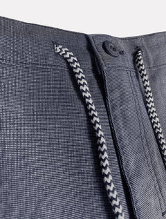 Bermuda Aramis Masculina Chino Cotton Sarja Azul Marinho Mescla
