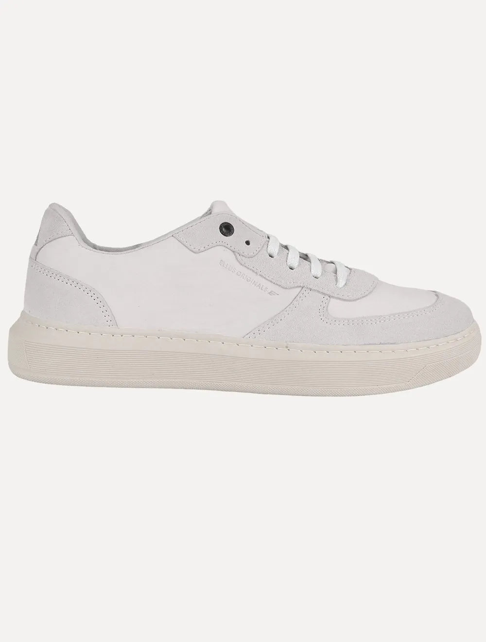 Tênis Ellus Masculino Flip Suede Off-White