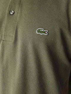 Polo Lacoste Masculina L.12.12 Verde Oliva