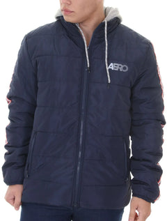 Jaqueta Aeropostale Masculina Waterproof Aero Fast Sash Azul Marinho