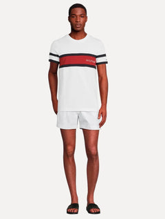 Short Tommy Hilfiger Long Drawstring Colourblock Sash Branco
