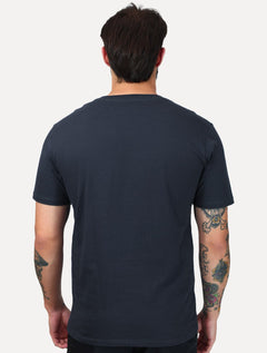 Camiseta John John Masculina Regular Fit Light Transfer Azul Marinho