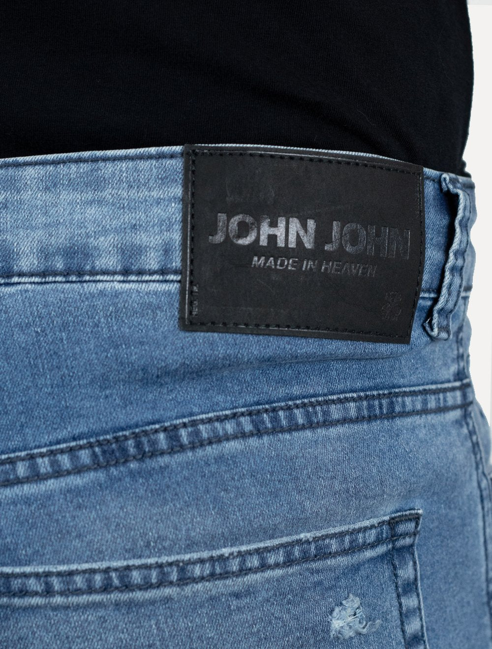 Calça John John Masculina Skinny Davos Azul Médio