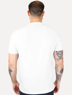 Camiseta Guess Masculina Washed Stamp Branca