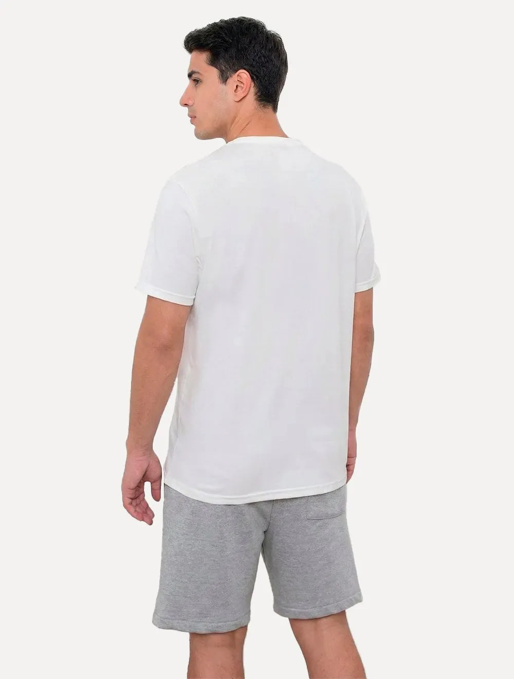 Camiseta King & Joe Masculina Signature Circle Estd 2013 Off White