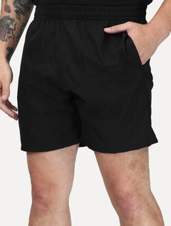 Short King & Joe Masculina Nylon Flex Colors Preto