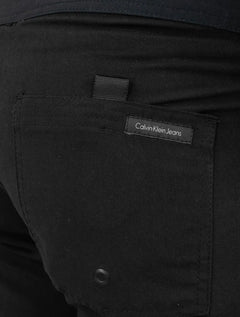 Bermuda Calvin Klein Swimwear D'Água Side Blu Sash Preta