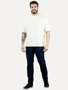 Camiseta Osklen Masculina Oversized Eco Fibers Off-White
