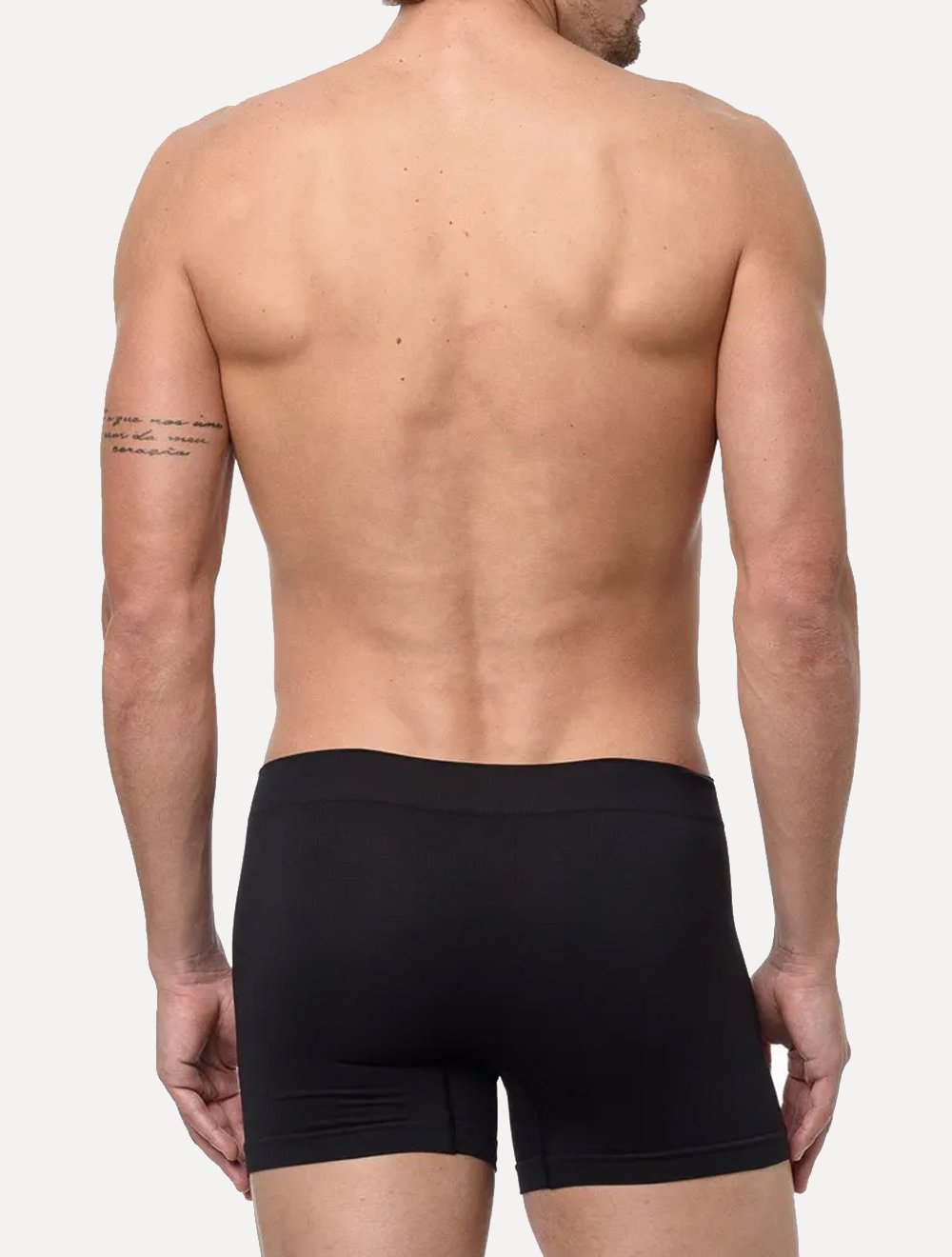 Cueca Calvin Klein Low Rise Trunk Sem Costura Preta Pack 3UN