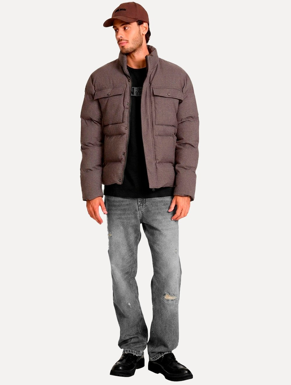 Camiseta John John Masculina Regular Fit On And Off Preta