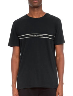 Camiseta Von der Volke Masculina Origineel Essential Preta