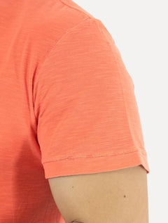 Camiseta Osklen Masculina Slim Rough Waterman Laranja