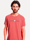 Camiseta Reserva Masculina Bust Shield SPFC Vermelha