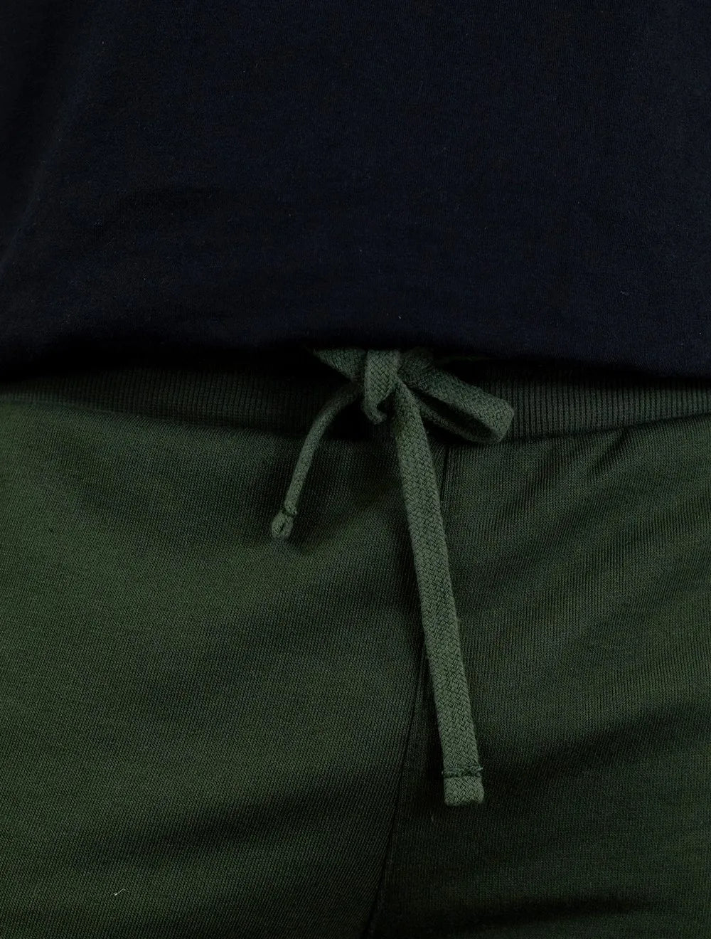 Bermuda John John Masculina Moletom New Basic Print Verde Militar