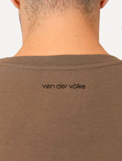 Camiseta Von der Volke Masculina Origineel Velvet Dark Lion Marrom