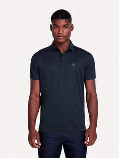 Polo Dudalina Masculina Essentials Extra Cotton Blu Icon Azul Marinho