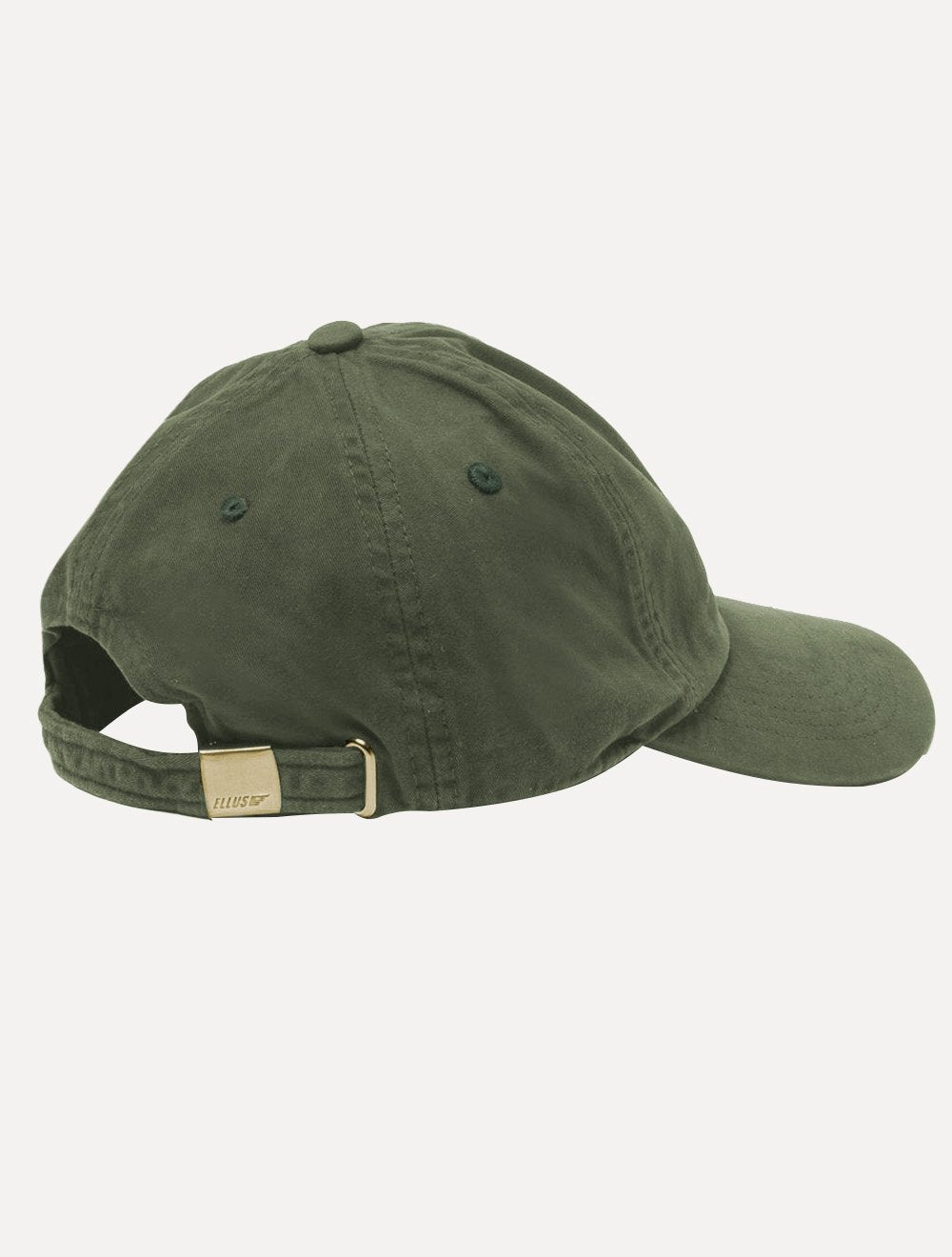 Boné Ellus Masculino Metal Gold Logo Verde Militar