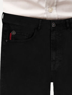 Calça Ellus Masculina Sarja Slim Color Twill Power Preta