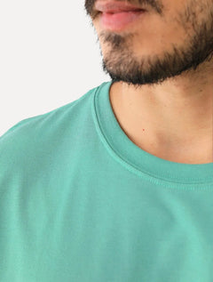 Camiseta Tommy Hilfiger Masculina Essential Cotton Azul Turquesa