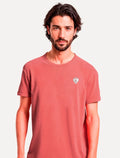 Camiseta Reserva Masculina SPFC Chest Minimalist Vermelha