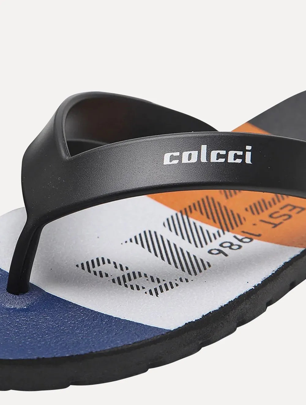Chinelo Colcci Masculino Multicolor Neto Preto
