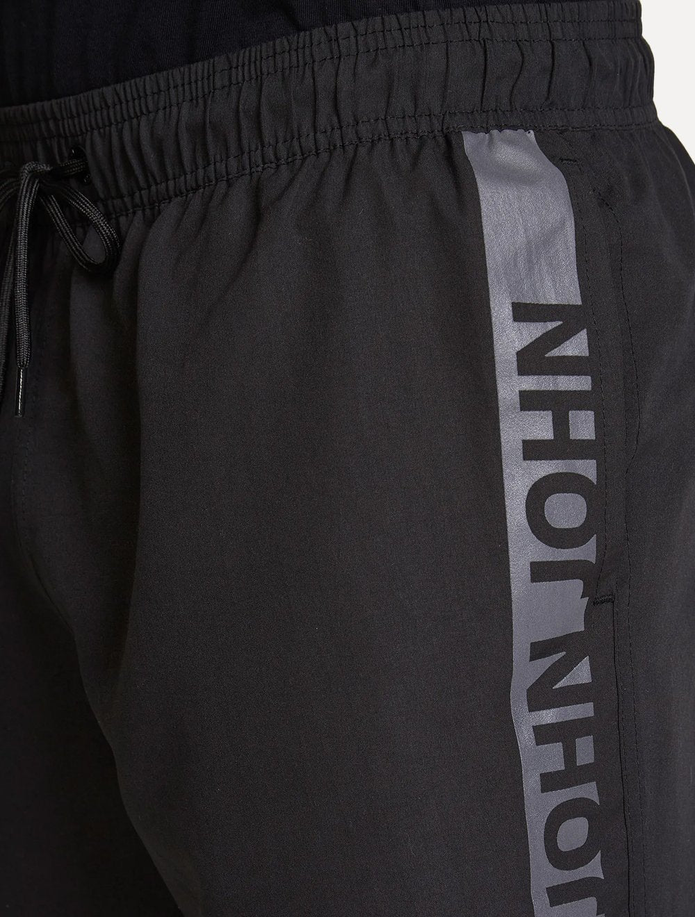 Short John John Masculino Bora Preto