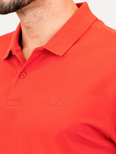 Polo John John Masculina Light Transfer Vermelha