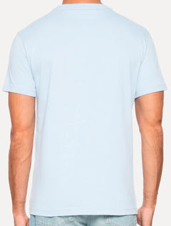 Camiseta Tommy Hilfiger Masculina Core Logo Tee Azul Gelo