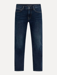 Calça Tommy Hilfiger Masculina Slim Line Straight Denton Azul Marinho
