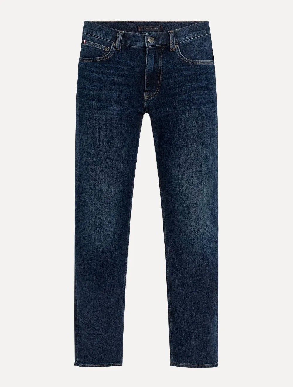 Calça Tommy Hilfiger Masculina Slim Line Straight Denton Azul Marinho