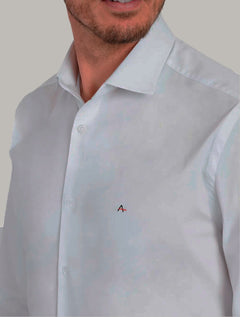 Camisa Aramis Masculina Slim Tricoline Stretch Branca