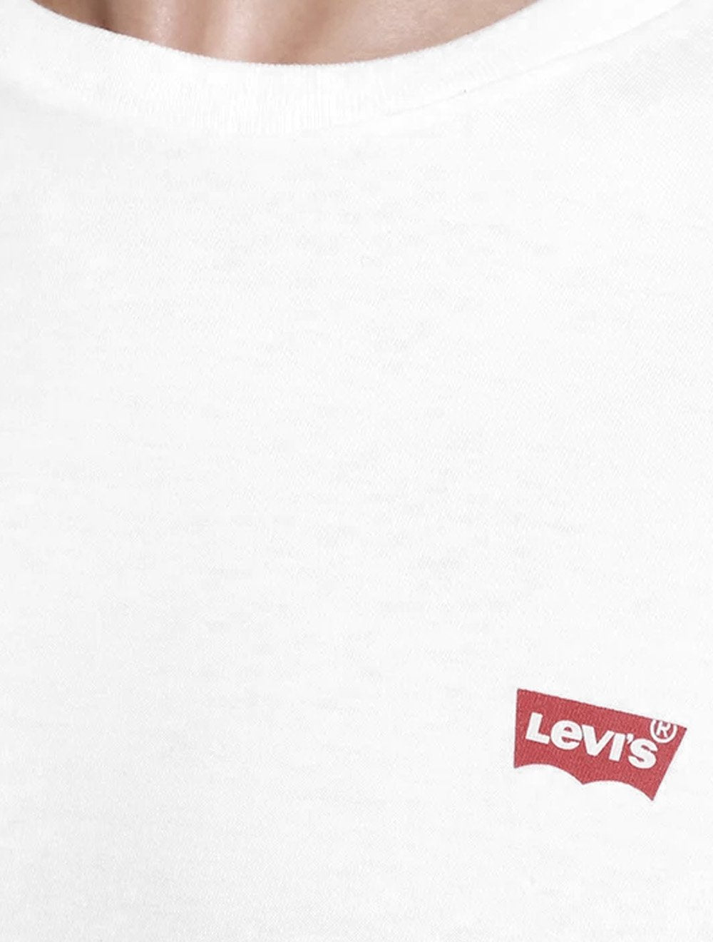 Camiseta Levis Masculina Standard Classic Printed Housemark Branca
