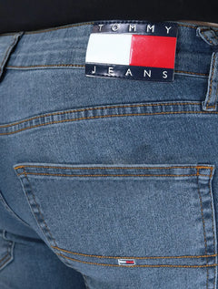 Calça Tommy Jeans Masculina Regular Straight Otis Azul