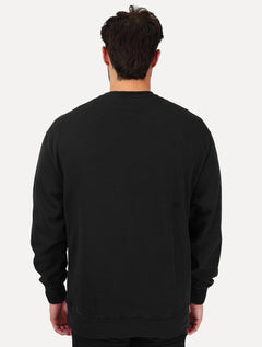 Moletom Levis Masculino Crewneck Authentic Logo Poster Preto