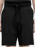 Bermuda Osklen Masculina Moletom Rustic E-Basics Preta