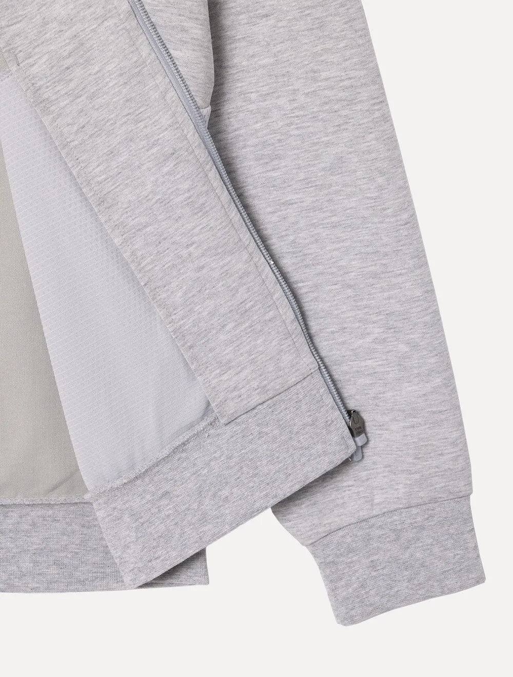 Moletom Lacoste Masculino Sport Mesh Panels Hoodie Cinza Mescla