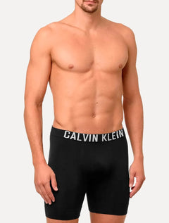 Cueca Calvin Klein Long Boxer Intense Power Seamless Eco Preta