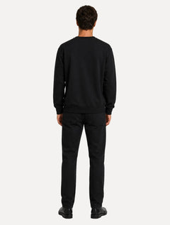 Moletom Ellus Masculino Crewneck Fleece New Future Preto