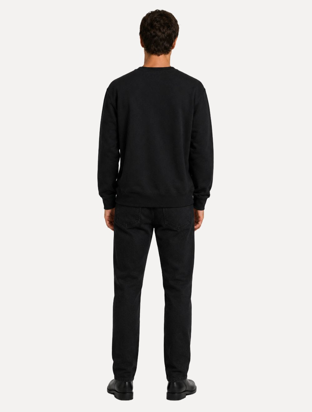 Moletom Ellus Masculino Crewneck Fleece New Future Preto