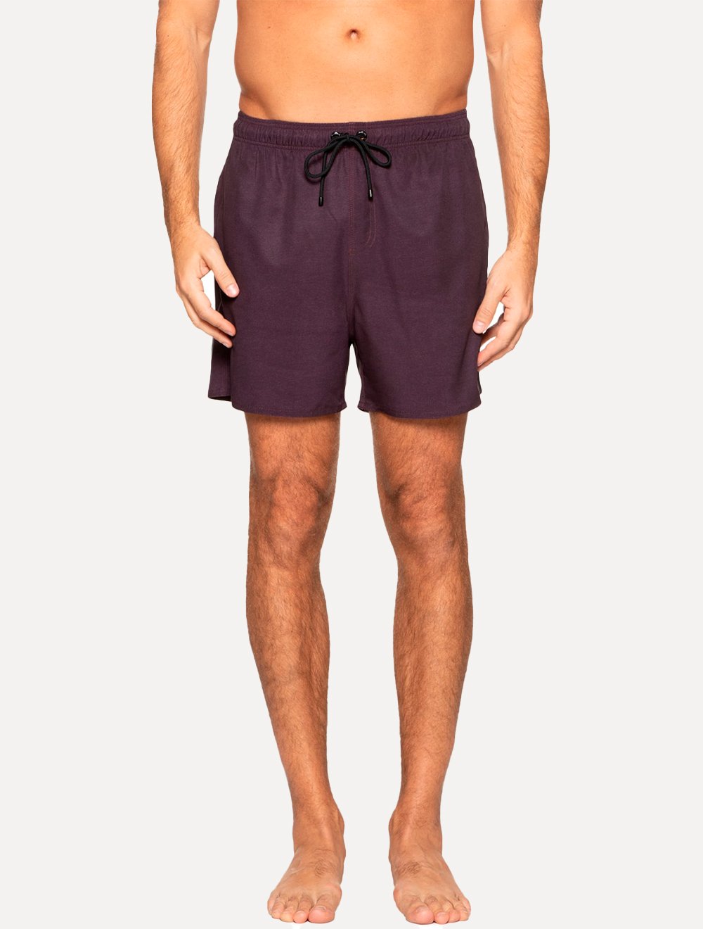 Short Reserva Masculino D'Água Beachwear Basico Texturado Roxo Mescla