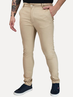 Calça Dixen Masculina Sarja Alfa Cáqui