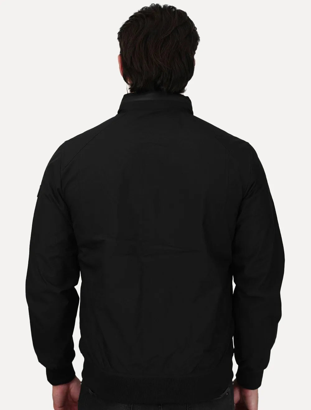 Jaqueta King & Joe Masculina Nylon Premium Capuz Preta