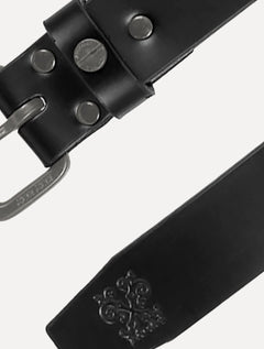 Cinto John John Masculino Liso Basic Preto