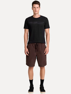Camiseta John John Masculina Slim Fit United Preta